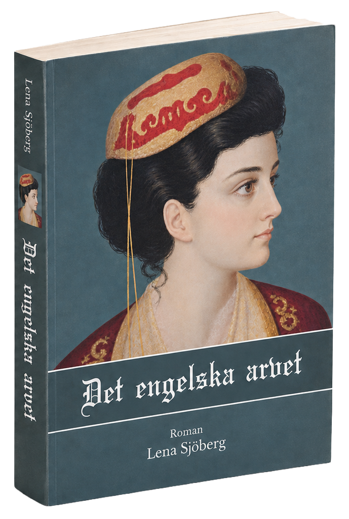 Bokomslaget till Det Engelska Arvet, historisk släktroman av Lena Sjöberg